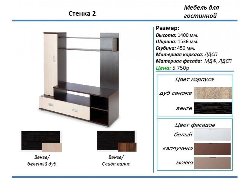 гостиная стенка 2 в Казани