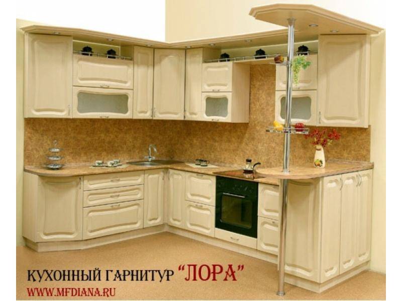 кухня угловая лора в Казани