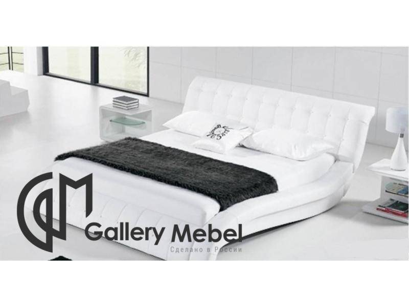 белая кровать letto gm 02 в Казани