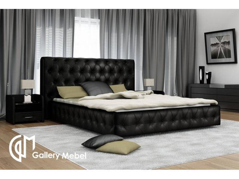 черная кровать letto gm 01 в Казани