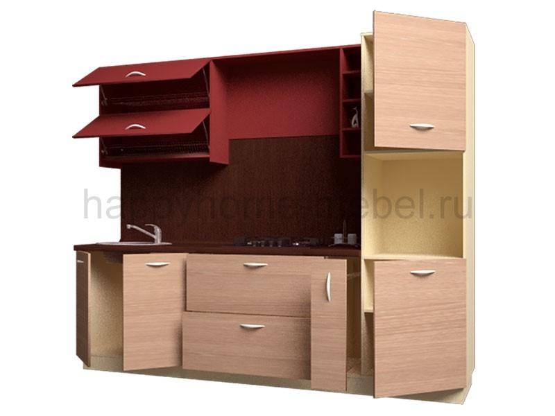 небольшая готовая кухня life wood 3 2600 в Казани