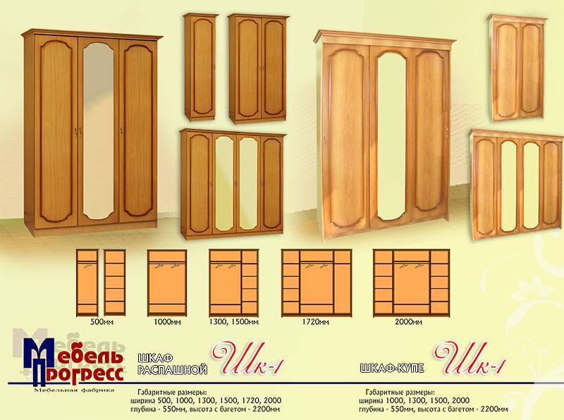 шкаф распашной «шк-1» в Казани