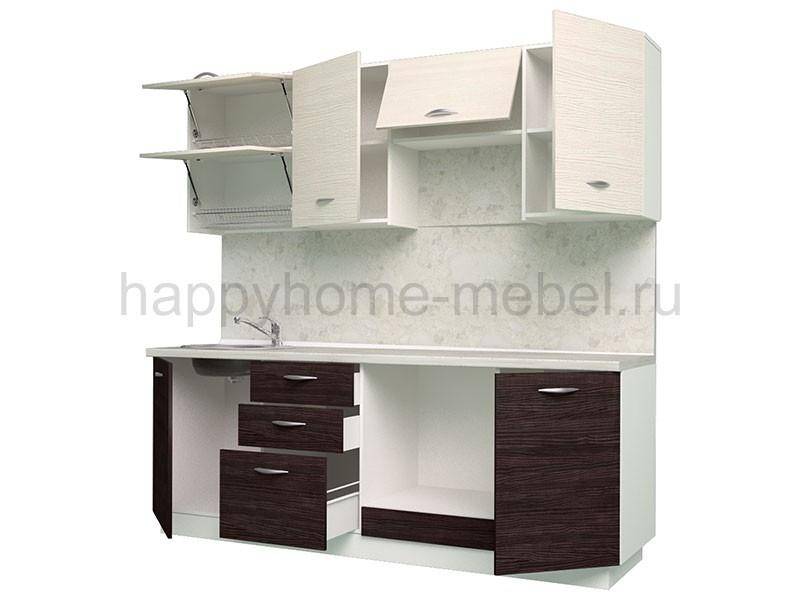 готовая прямая кухня life wood-1 2200 в Казани