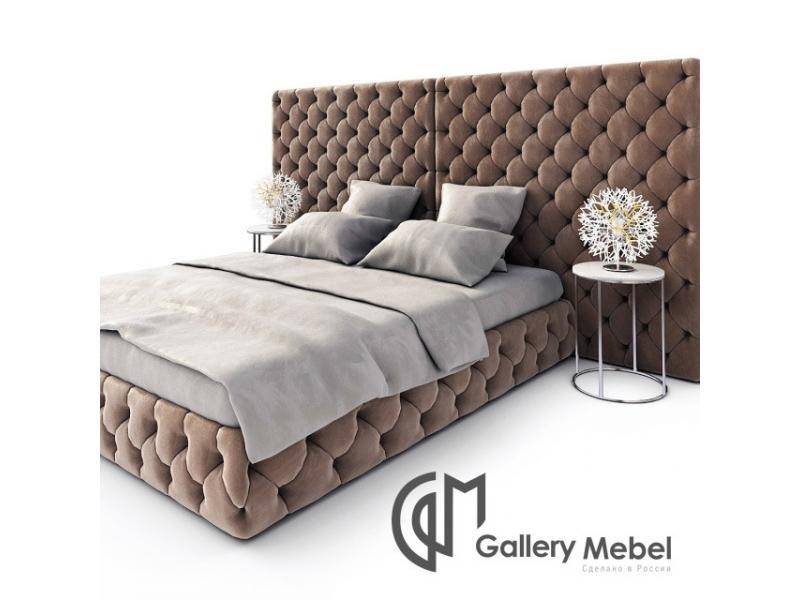 кровать с большим изголовьем letto gm 12 в Казани