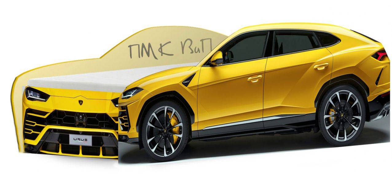 кровать-машинка lamborghini urus в Казани