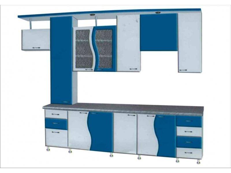 кухня волна-2 мдф в Казани