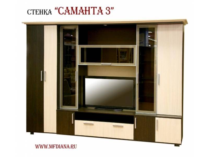 гостиная стенка саманта 3 в Казани