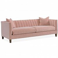 диван penelope sofa прямой розовый в Казани