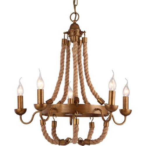 подвесная люстра arte lamp amaca a8957lm-5bz в Казани