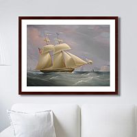 картина: the topsail schooner, 1838г. в Казани