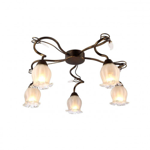 потолочная люстра arte lamp 83 a7449pl-5br в Казани