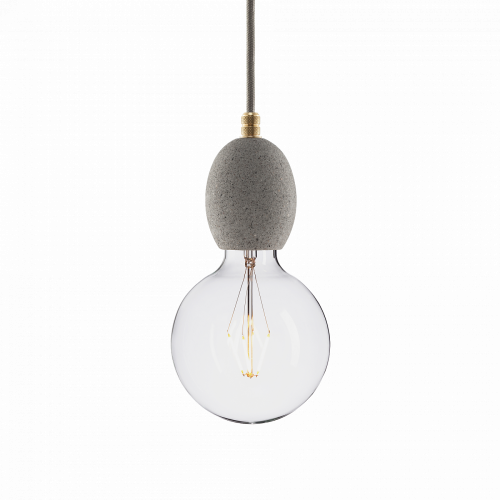 подвесной светильник beton bolti gray brass в Казани