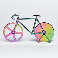 нож для пиццы из нержавеющей стали the fixie, радужный в Казани