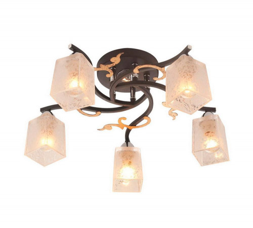 потолочная люстра idlamp edda 206/5pf-blackchrome в Казани