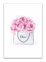 постер dior peonies а4 в Казани