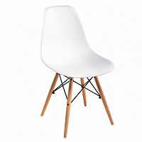 стул деревянный eames pc-015 white в Казани