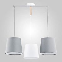 подвесная люстра tk lighting 1279 balance серая в Казани