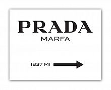 постер prada marfa а4 в Казани