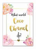 постер coco chanel а3 в Казани