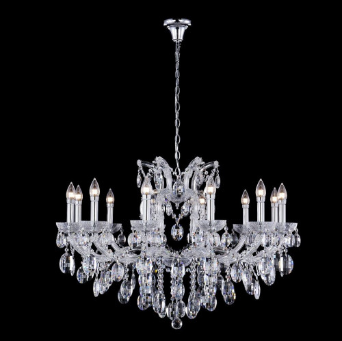 подвесная люстра crystal lux hollywood sp12 chrome в Казани