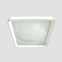 потолочный светодиодный светильник ambrella light orbital crystal sand fs1216 wh/wh 72w+29w d500*500 в Казани