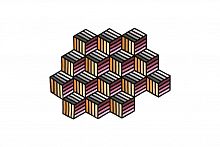 ковер parquet hexagon orange 305x188 от gan в Казани