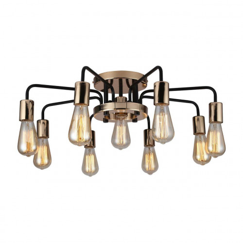 потолочная люстра arte lamp a6001pl-9bk в Казани