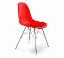 стул dsr красный s37 (eames style) в Казани