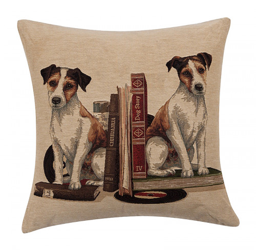 подушка с джек-рассел терьерами bookends jack russell в Казани
