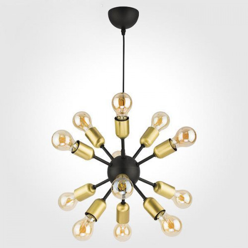 подвесная люстра tk lighting 1469 estrella black в Казани