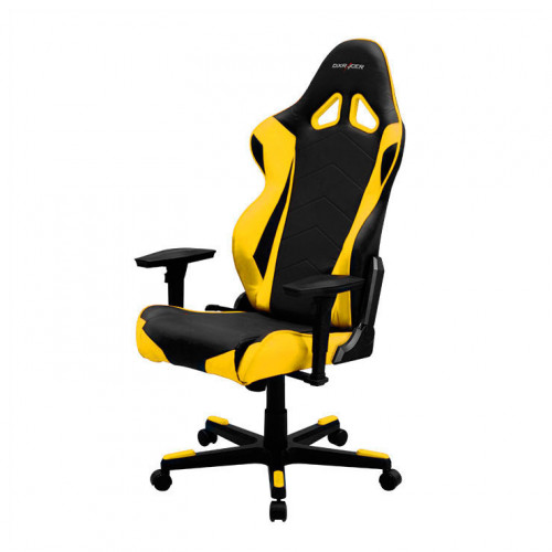 кресло геймерское dxracer racing re0 черно-желтое в Казани