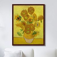 картина: sunflowers, 1889г. в Казани