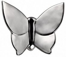 декоративная бабочка butterfly 12х14х5 (серебристая) в Казани