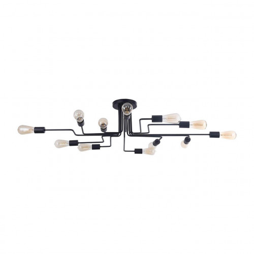 потолочная люстра maytoni gilbert t532cl-12b черная в Казани