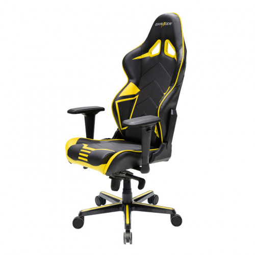 кресло геймерское dxracer racing rv131 черно-желтое в Казани