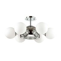 потолочная люстра odeon light miolla 3972/7c белая в Казани