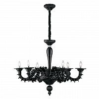 подвесная люстра ideal lux ca rezzonico sp6 nero в Казани