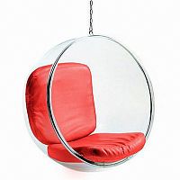 кресло bubble chair красное в Казани