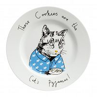 тарелка these cookies are the cat's pyjamas в Казани