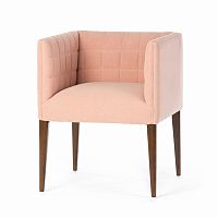 кресло penelope dining chair розовое в Казани