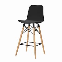 полубарный стул eiffel (eames style) черный в Казани