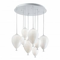 подвесная люстра ideal lux clown sp8 bianco в Казани