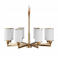 люстра brch9040-8 от delight collection белая/золото в Казани