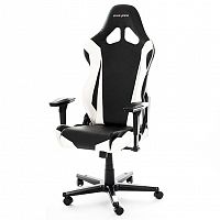 кресло геймерское dxracer racing черно-белое в Казани