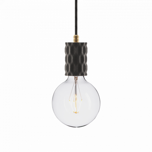 подвесной светильник beton glitter black brass в Казани