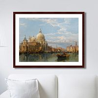 картина: santa maria della salute, venice, 1855г. в Казани