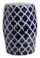 керамический столик-табурет istanbul stool dark blue в Казани