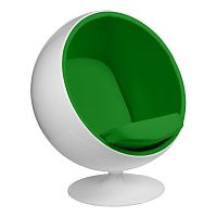 кресло eero aarnio style ball chair зеленое в Казани