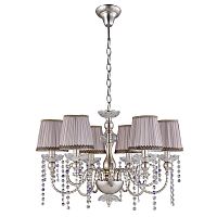 подвесная люстра crystal lux alegria sp6 silver-brown в Казани