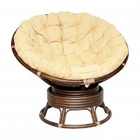 кресло механическое papasan коричневый matte в Казани